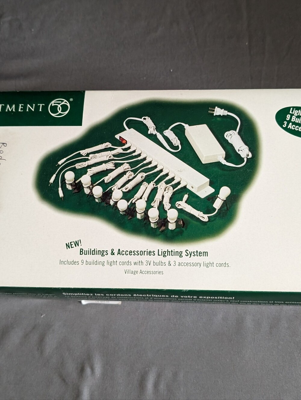 Dept 56 Buildings  And Accessories Lighting System Works Incomplete 53500 *Read
